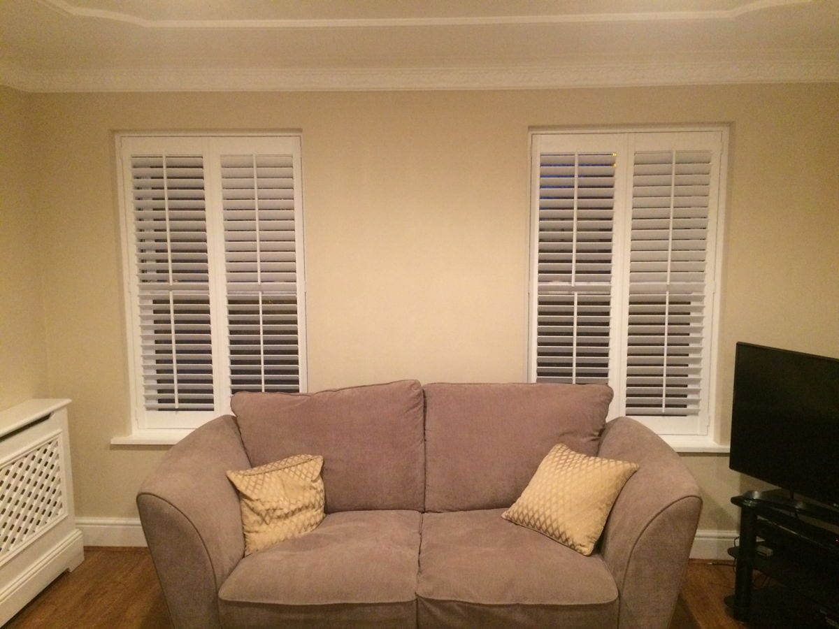 Full Height Shutters fitted in Loughton