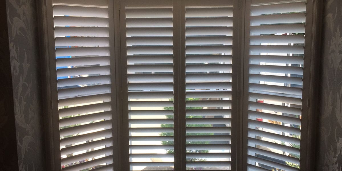 Bay Window Shutters Fitted In Loughton Essex