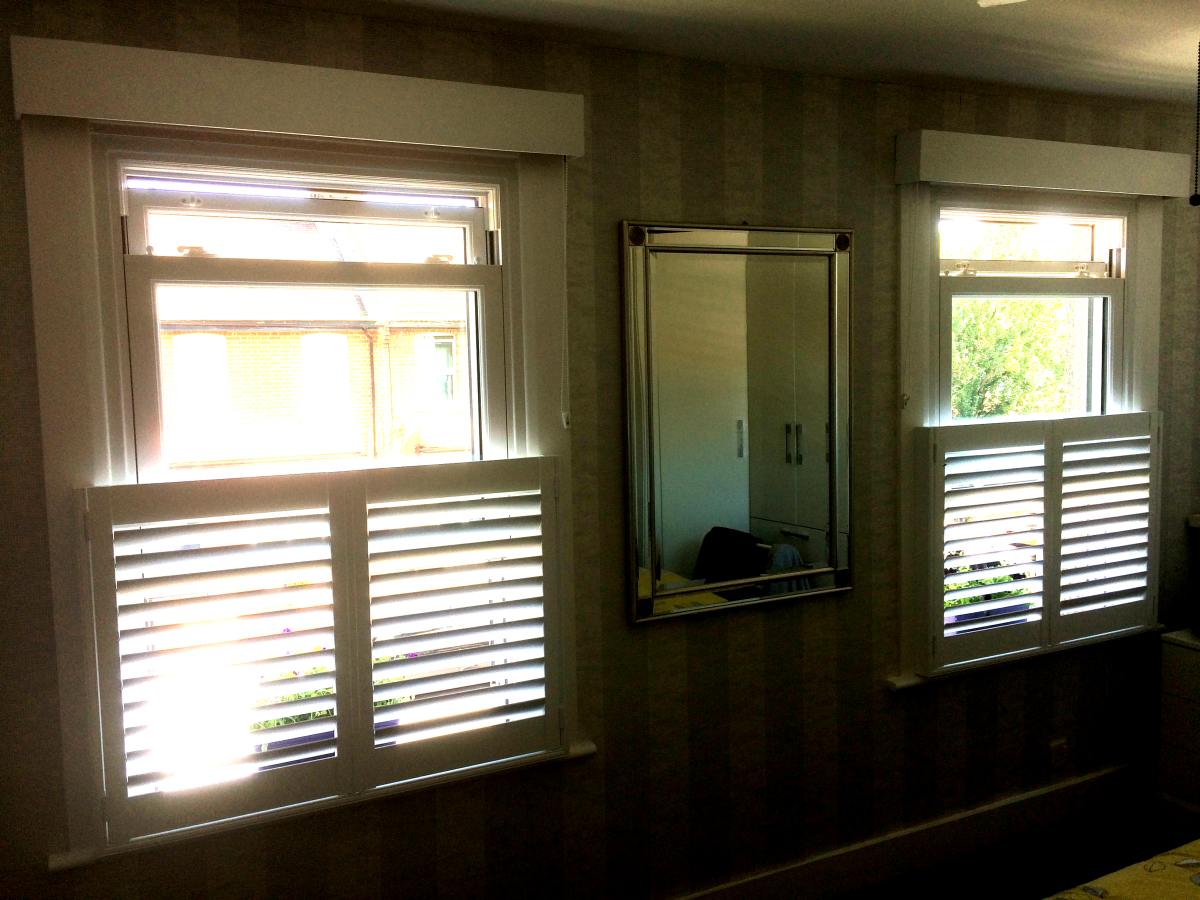 Cafe Style Shutters Fitted In Chingford